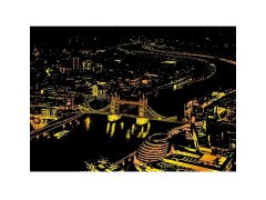 Stírací obraz - Londýn 7