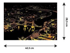 Stírací obraz - Londýn 8