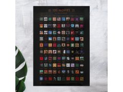 Stírací plakát - 100 filmů, které musíte vidět 1