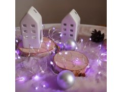 Světelný řetěz s&nbsp;dálkovým ovladačem, barevné/teplé/studené světlo, 5 m 3