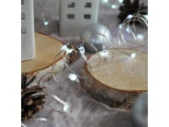 Světelný řetěz s&nbsp;dálkovým ovladačem, barevné/teplé/studené světlo, 5 m 7