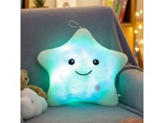 Svítící polštář - hvězdička 10