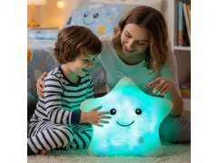 Svítící polštář - hvězdička 13