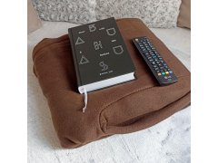 Televizní deka s rukávy - hnědá 6