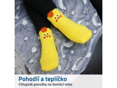 Teplé ponožky - kuřátko 2