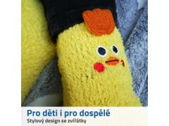 Teplé ponožky - kuřátko 3