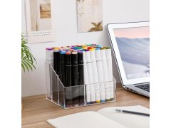 Transparentní organizér 5 přihrádek 6