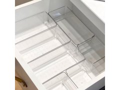 Transparentní organizér - dlouhý obdélníkový 9