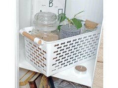 Úložný box s&nbsp;úchytkami - bílý 9