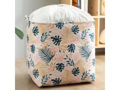 Úložný koš na textil se stahovací šňůrkou - listy 6
