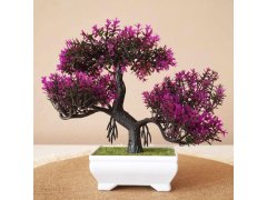 Umělá bonsai - fialová