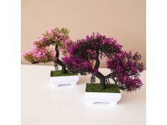 Umělá bonsai - fialová 6