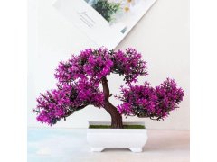 Umělá bonsai - fialová 8
