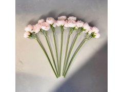 Umělá kytice - pivoňka, 9 stonků 6