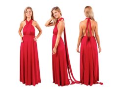 Univerzální šaty - červené 5