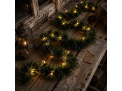 Vánoční LED svítící girlanda - 5,7 m 8
