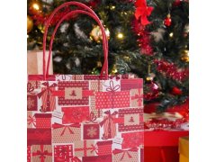 Vánoční taška - dárečky - velikost S 6