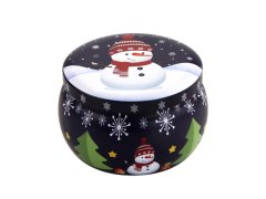 Vánoční vonná svíčka v&nbsp;kovovém obalu 9