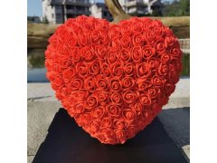 Věčné srdce z&nbsp;růží 26 cm 8