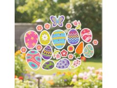 Velikonoční samolepky na okno 35 ks 3
