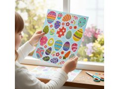 Velikonoční samolepky na okno 35 ks 4