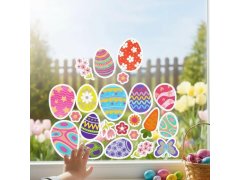 Velikonoční samolepky na okno 35 ks 5