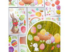 Velká sada velikonočních samolepek na okno 9 archů 11