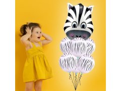 Veselé balónky - zebra