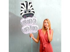 Veselé balónky - zebra 5