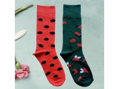 Veselé ponožky - beruška 6