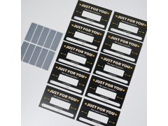 Vlastní stírací losy na míru 10 ks 11