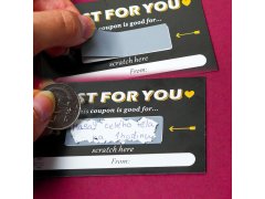 Vlastní stírací losy na míru 10 ks 3