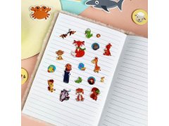 Vypouklé samolepky se zvířátky - liška a&nbsp;kamarádi 3