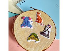 Vypouklé samolepky se zvířátky - méďa a&nbsp;kamarádi 4