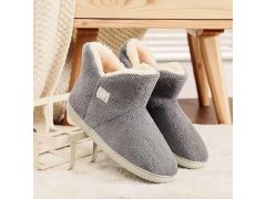 Vysoké zateplené papuče s&nbsp;kožíškem - 37-39 6