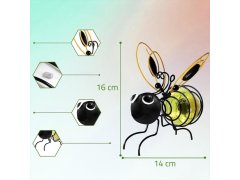 Zahradní dekorace solární včelka 6