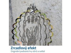 Zahradní větrná dekorace - motýl 3