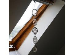 Zahradní závěsná větrná dekorace 70 cm 15