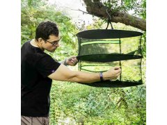 Závěsná síť na sušení bylinek a&nbsp;hub - 2 patra 2