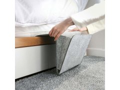 Závěsný kapsář / organizér na postel - šedivý 5