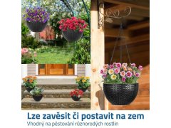 Závěsný květináč - průměr 17 cm 3