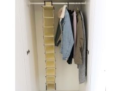 Závěsný organizér do skříně 10 přihrádek 6