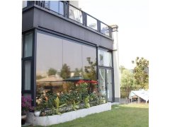 Zrcadlová fólie na okna 200 cm - bronzová 6