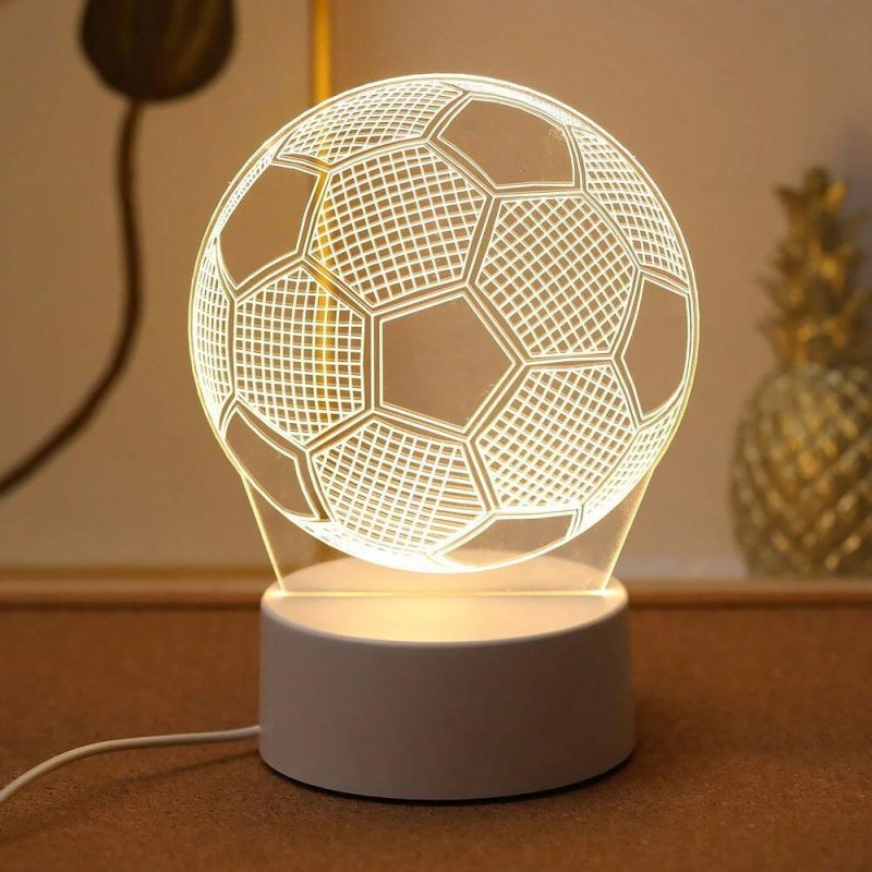 3D lampička - fotbalový míč 3D lampička - fotbalový míč - Dárky.pro