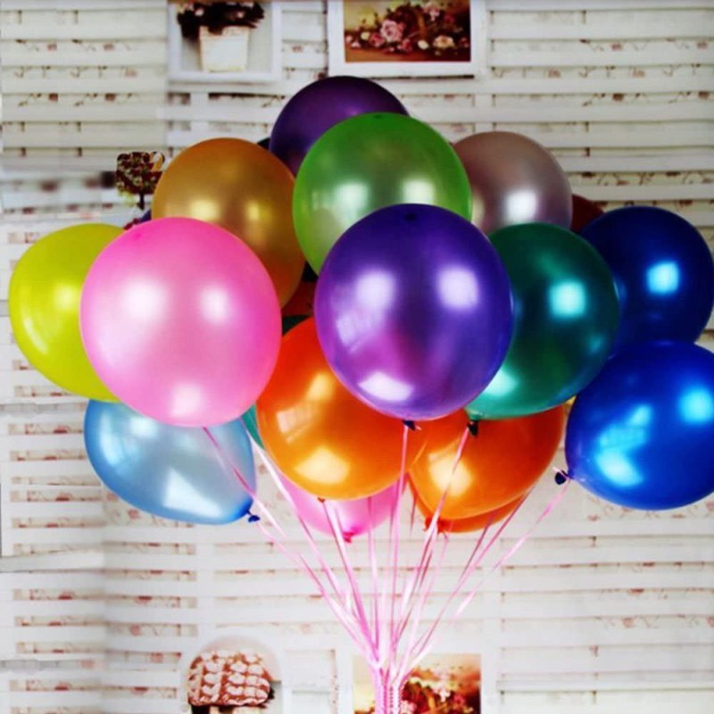 Barevné balónky 100 ks