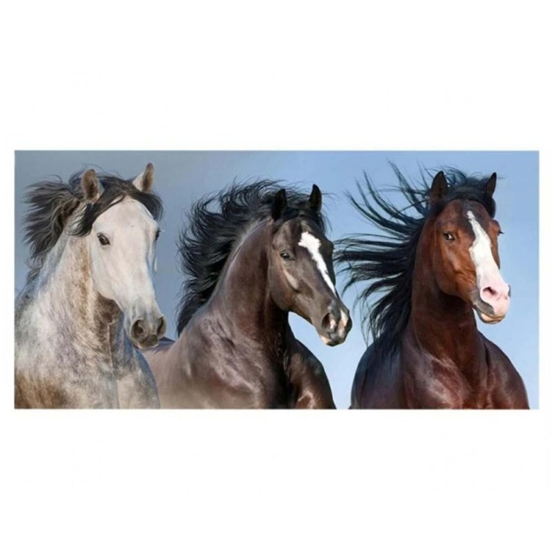 Bavlněná osuška divocí koně 70x140 cm