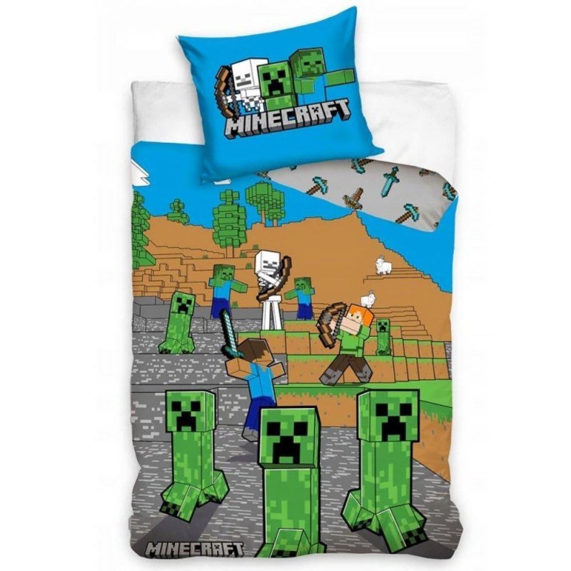 Dětské povlečení - Minecraft - Dárky.pro