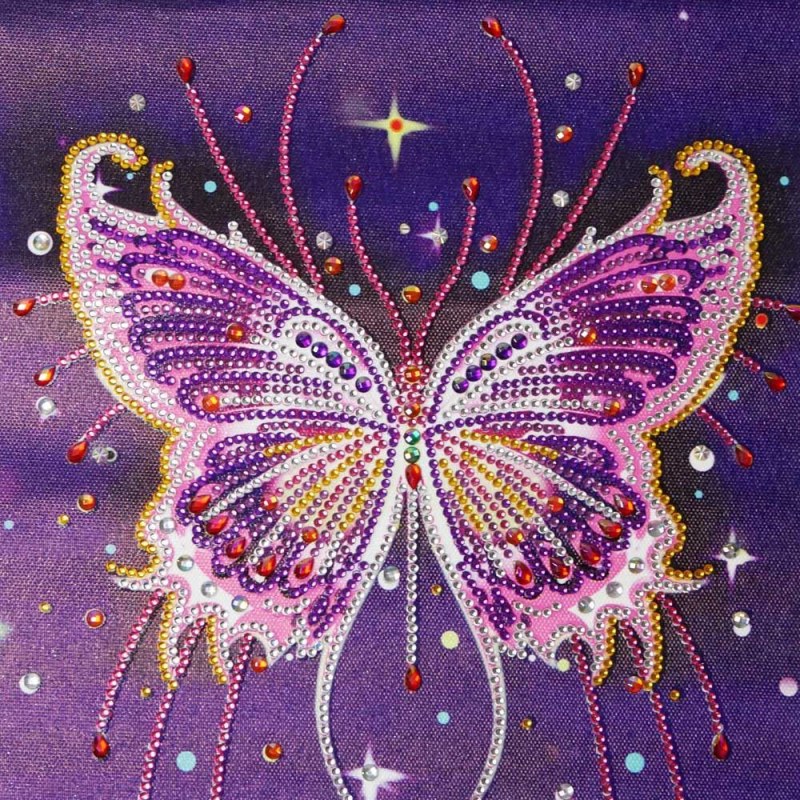 Diamantové malování speciální - motýl