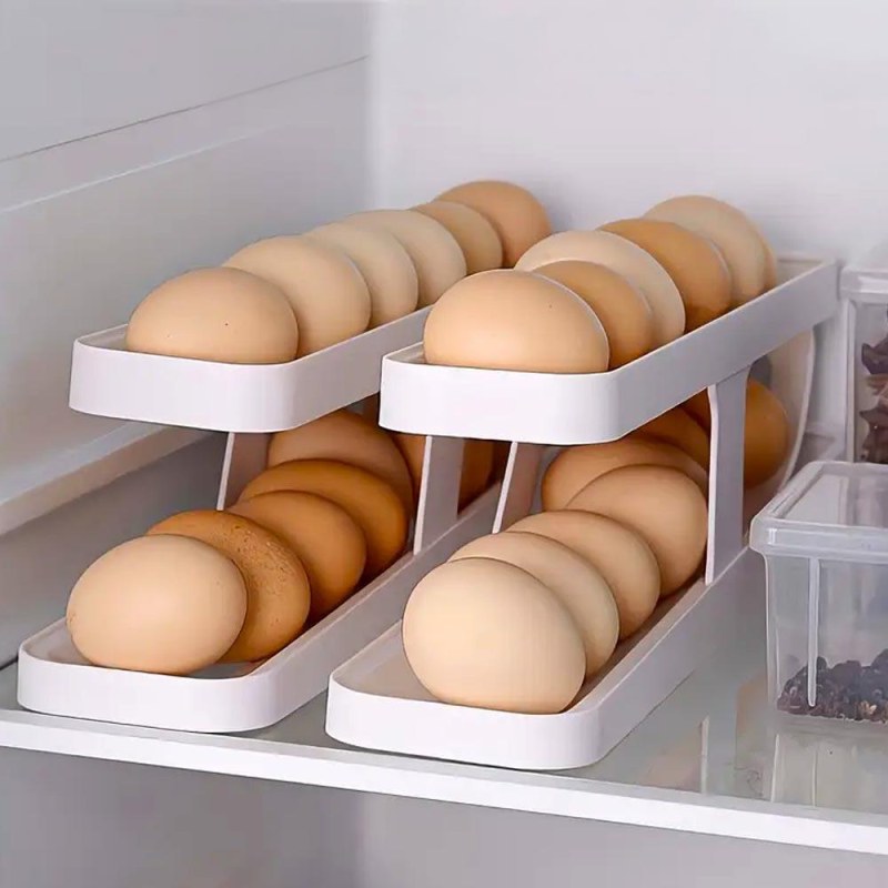 Dvoupatrový zásobník/organizér na vajíčka - Dárky.pro