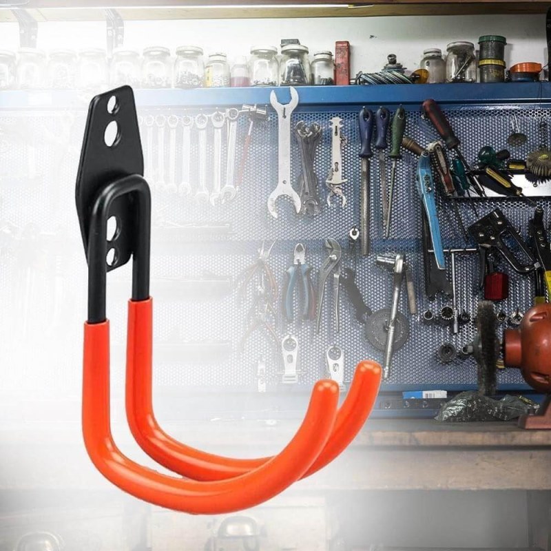 Kovový závěsný hák na zeď, pogumovaný - Dárky.pro